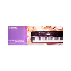 PSRE383 YAMAHA ELECTRONIC KEYBOARD Default Title - MamasJan Toys