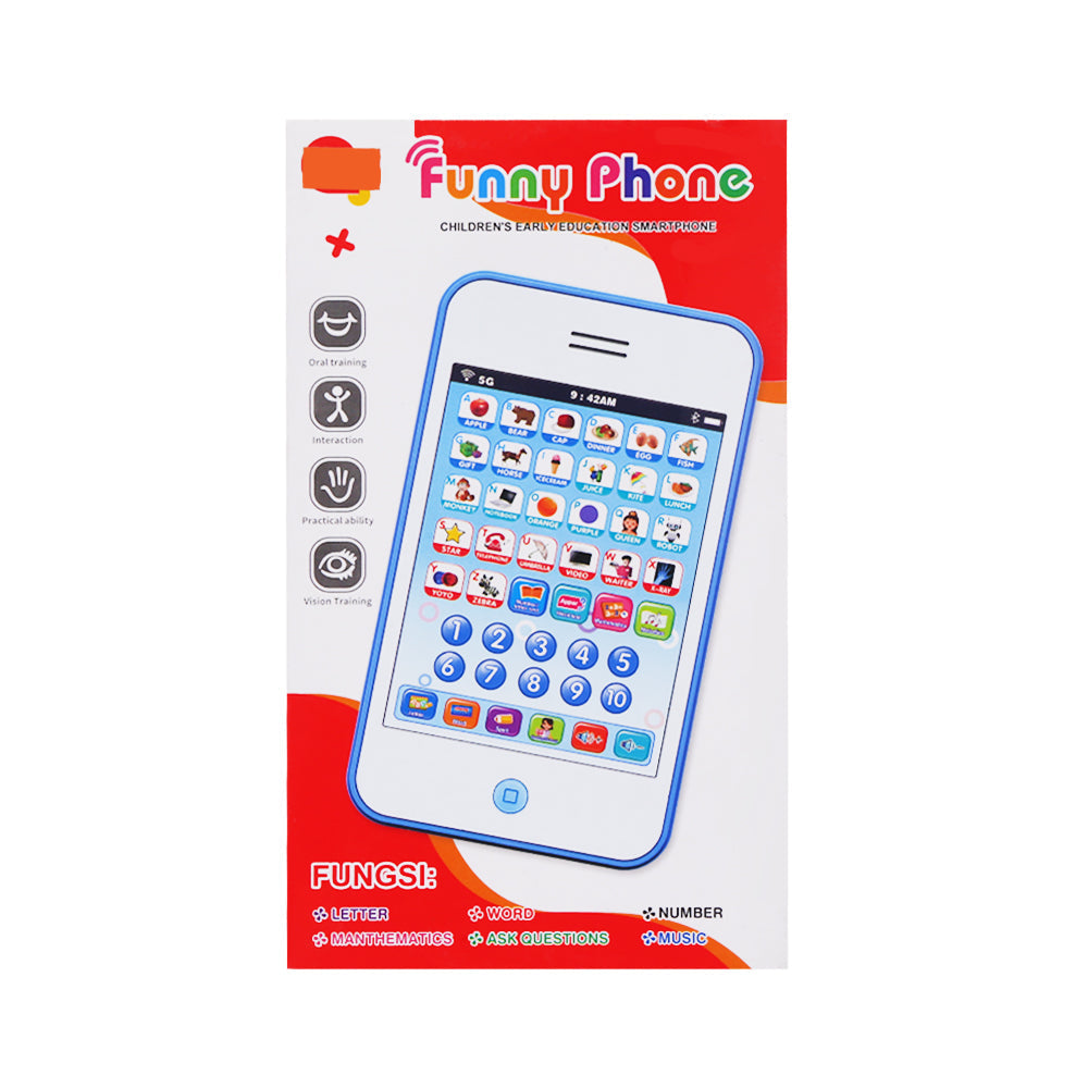 688-4 FUNNY LEARNING PHONE A.I Default Title - MamasJan Toys