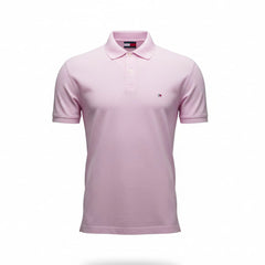 TH MEN S/S POLO SHIRT MW32348-651 PNK L (IRS) XL - MamasJan mens wear