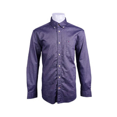 TH MEN L/S BUTTON DOWN SHIRT 78E5393-079 GRY M (IR) Default Title - MamasJan mens wear