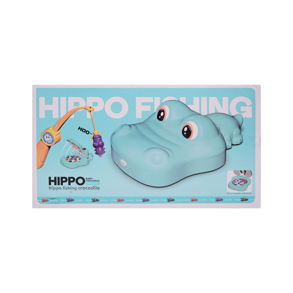 7736 MUSICAL HIPPO FISHING GAME A.I Default Title - MamasJan Toys