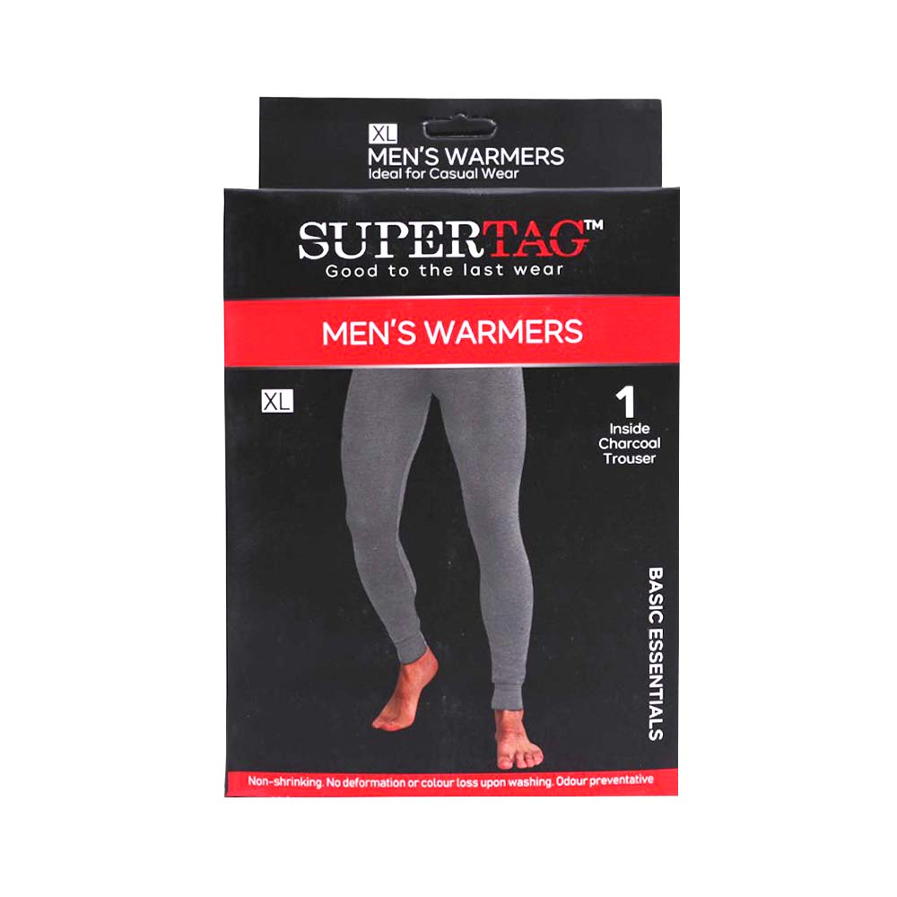SUPER TAG MEN WARMER PAJAMA CHR XL 1P Default Title - MamasJan mens wear