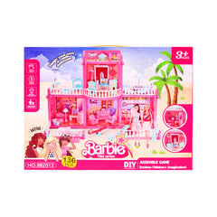 BB2012 DIY BARBIE DOLL HOUSE A.I Default Title - MamasJan Toys