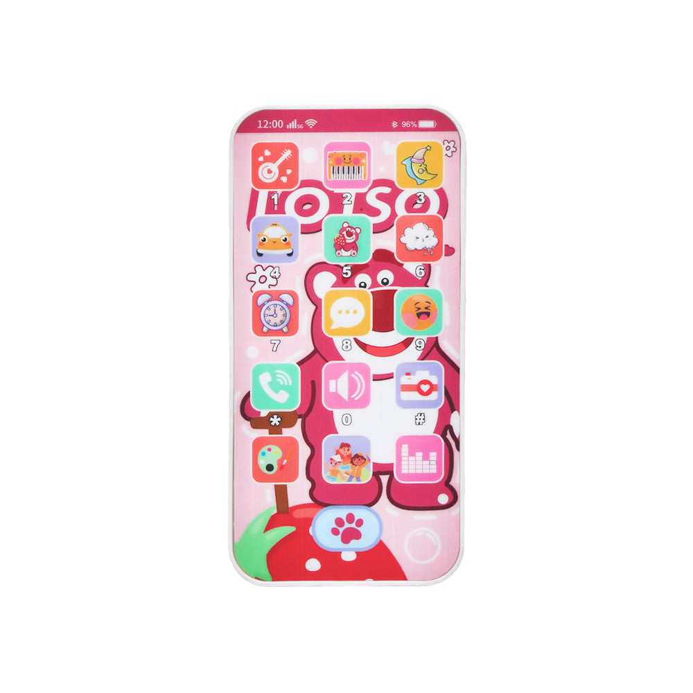 626-30 MUSICAL LOTSO BEAR PHONE A.I Default Title - MamasJan Toys