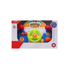 HE0507 MUSICAL BABY STEERING WHEEL A.I Default Title - MamasJan Toys
