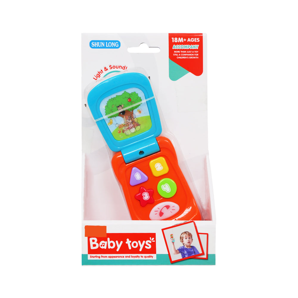 8602-2 MUSICAL MOBILE PHONE A.I Default Title - MamasJan Toys