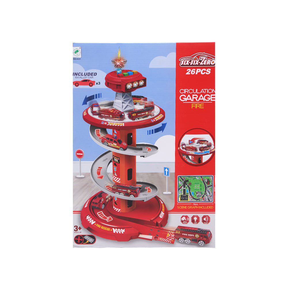 660-A321 MUSIAL FIRE RESCUE TRUCK A.I Default Title - MamasJan Toys