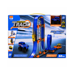 679-616E MAGNETIC TRACK SET 62PCS A.I Default Title - MamasJan Toys