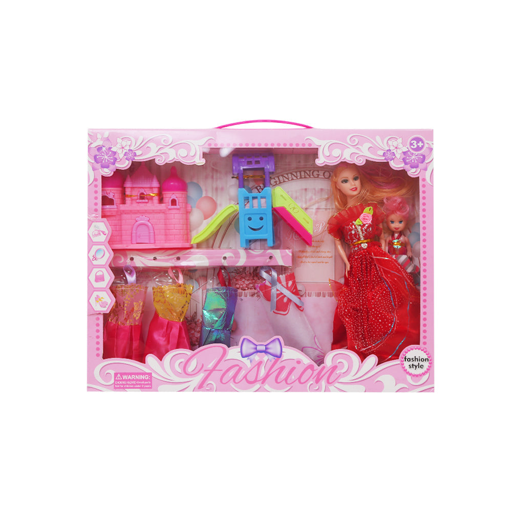 665-A2 11 INCH DOLL W-HOUSE A.I Default Title - MamasJan Toys