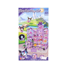 BTX652 MUSICAL KUROMI DOLL HOUSE 400PCS A.I Default Title - MamasJan Toys