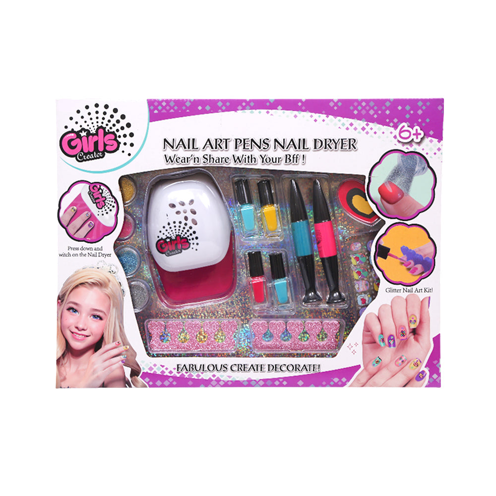 3001 NAIL ART BEAUTY SET A.I Default Title - MamasJan Toys