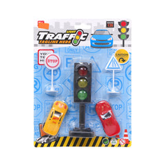 6658T CAR TRAFFIC SIGNAL SET A.I Default Title - MamasJan Toys