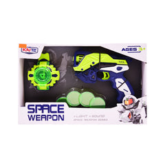 318-33 MUSICAL SPACE WEAPON GUN A.I Default Title - MamasJan Toys