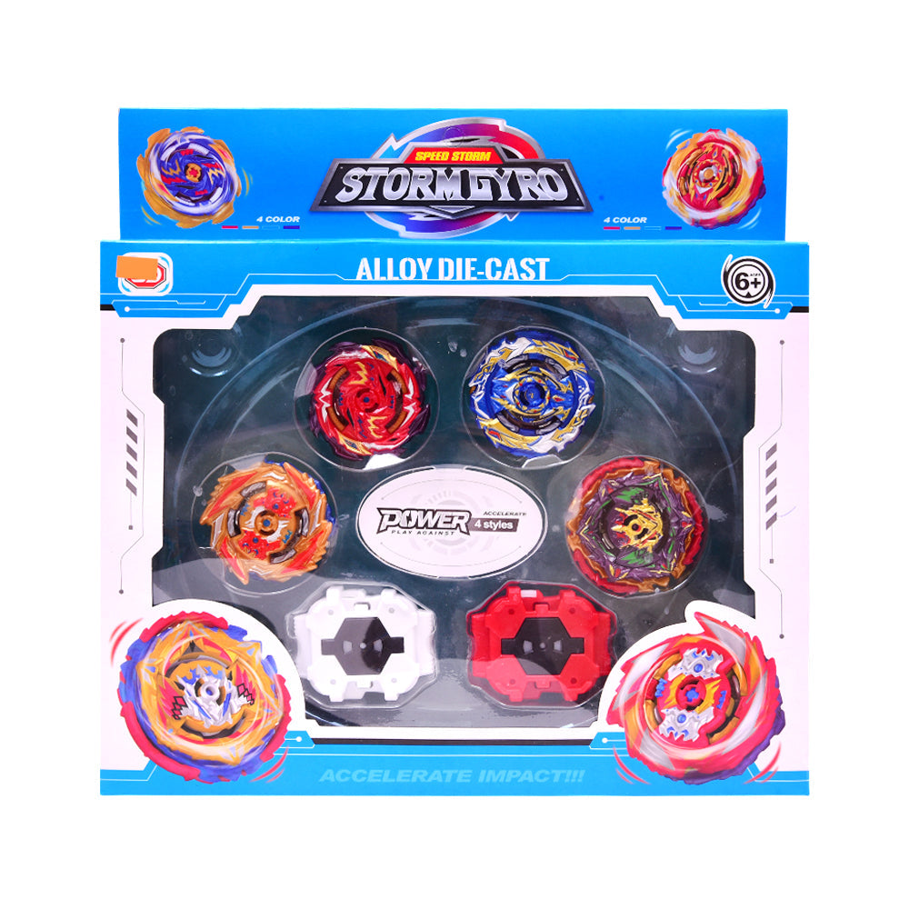 329-61 ALLOY GYRO DOUBLE LAUNCHER A.I Default Title - MamasJan Toys