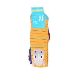 BOYS SOCKS PACK OF 7 CHI MZW-25 4-6 YEAR RMB112 Default Title - MamasJan KidsWear