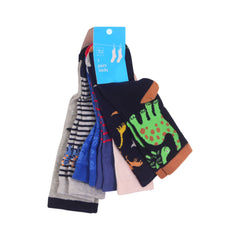 BOYS SOCKS PACK OF 7 CHI MZW-25 6-8 YEAR RMB112 Default Title - MamasJan KidsWear
