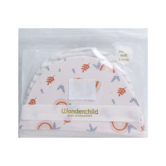 BABY 3PC ROUND CAP ORGANIC IRS-25 N.B 262-015 Default Title - MamasJan KidsWear