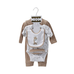 BABY 5PC GIFT SET HANGER ORGANIC IRS-25 0-3M 262-066 Default Title - MamasJan KidsWear