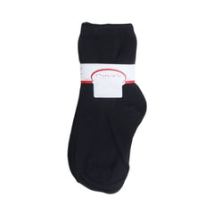 BABY 3PAIR SOCKS PLAIN BLACK NICE&EASY MZS-25 2-5 YEAR 2326 Default Title - MamasJan KidsWear