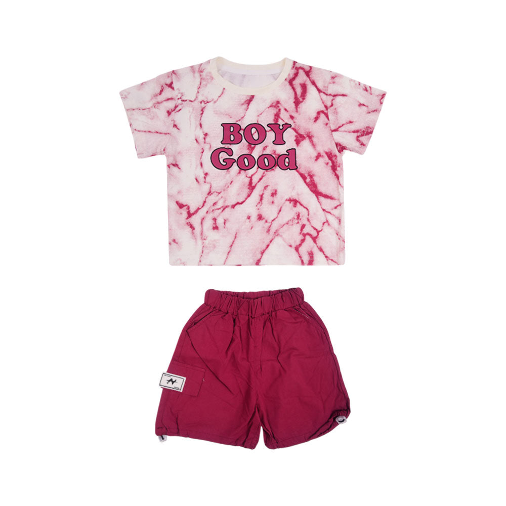 BOYS S/S 2PC KNICKER SUIT RNZS-25 18-24 M 046 Default Title - MamasJan KidsWear