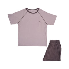 BOYS S/S 2PC SLEEPING SUIT W-SHORT IRS-25 7-8 YEAR CC-2 Default Title - MamasJan KidsWear