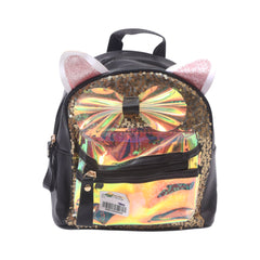 GIRLS FANCY SHOULDER BAG W-LIGHT NZW-25 007 W.G (Multi Colors) Default Title - MamasJan KidsWear