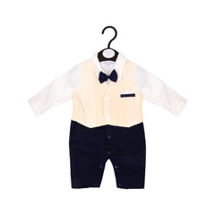 BOYS L/S 2PC ROMPER OSB IRW-25 0-3M 281-031 THAI Default Title - MamasJan KidsWear