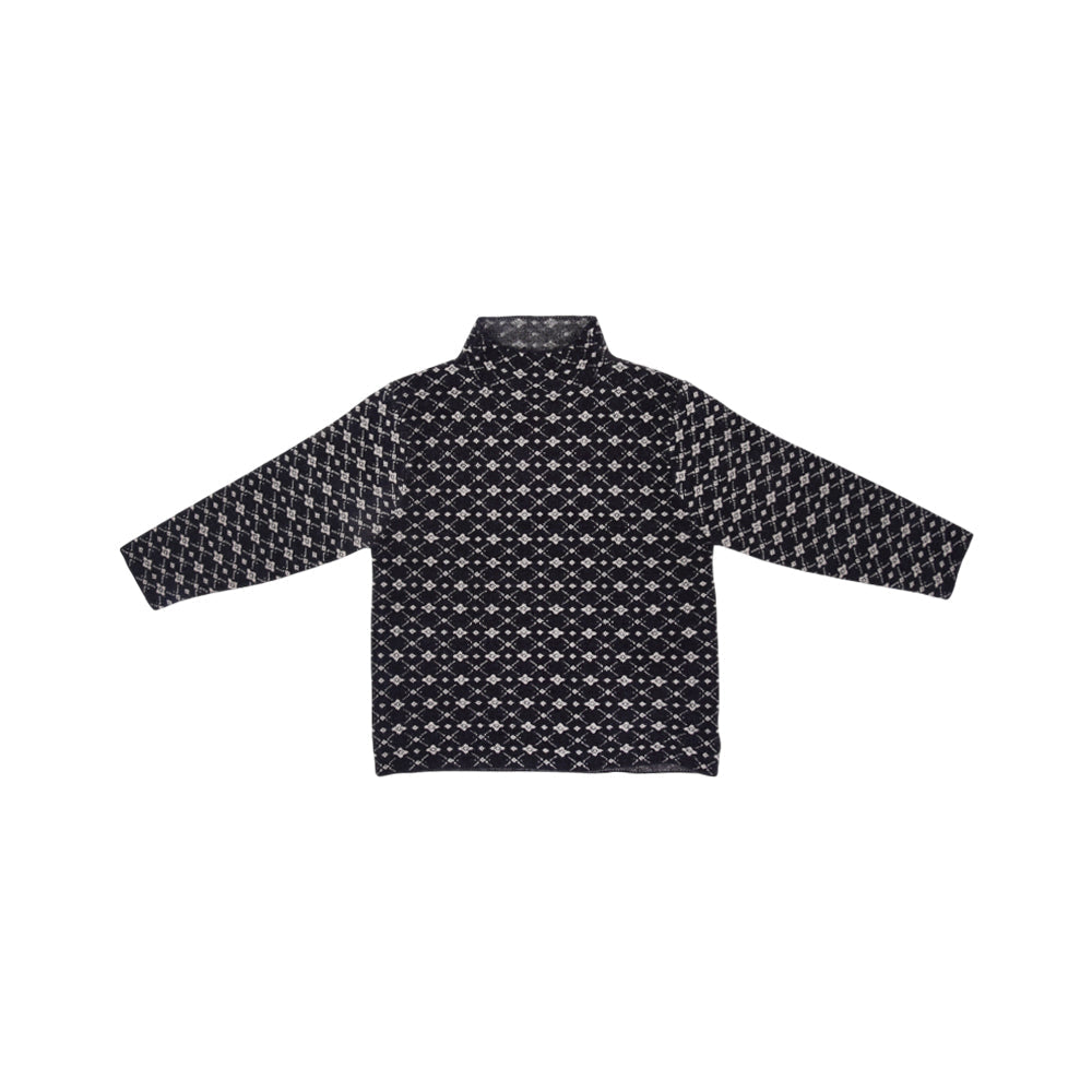 BOYS L/S HIGH NECK SWEATER NZW-25 2-3 YEAR 0102 Default Title - MamasJan KidsWear