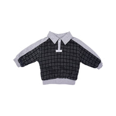 BOYS L/S SWEAT SHIRT NZW-25 12-18M 1110 Default Title - MamasJan KidsWear