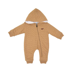 BOYS L/S ROMPER HOODED O.S.B NZW-25 9-12 M 810 Default Title - MamasJan KidsWear
