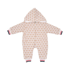 BOYS L/S ROMPER HOODED O.S.B NZW-25 9-12 M 822 Default Title - MamasJan KidsWear