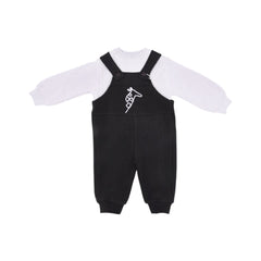 BOYS L/S 2PC ROMPER HOODED O.S.B NZW-25 9-12 M 616 Default Title - MamasJan KidsWear
