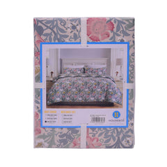 House & Co QUILT COVER KING COMPTON TEAL PARTY TC-200 Default Title - MamasJan Household