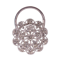 NAPKIN RING IR SILVER 15 Default Title - MamasJan Household