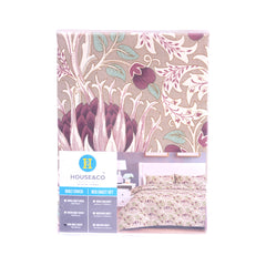 House & Co QUILT COVER KING ETCHING & ROSEST-144 Default Title - MamasJan Household