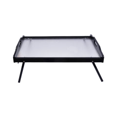 FOLDING BED TRAY ACRYLIC BLACK 00888 Default Title - MamasJan Household