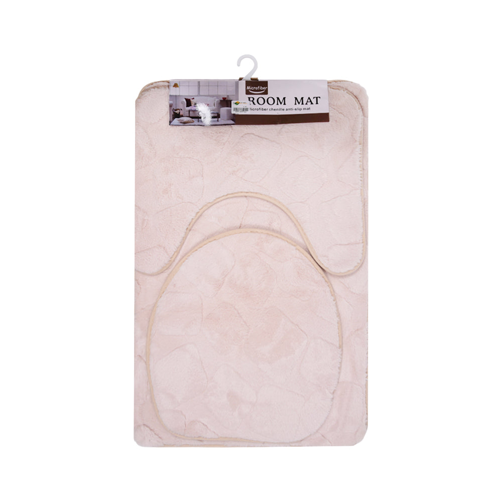 BATH MAT 3PC SET 50X80 R-15 Default Title - MamasJan Household