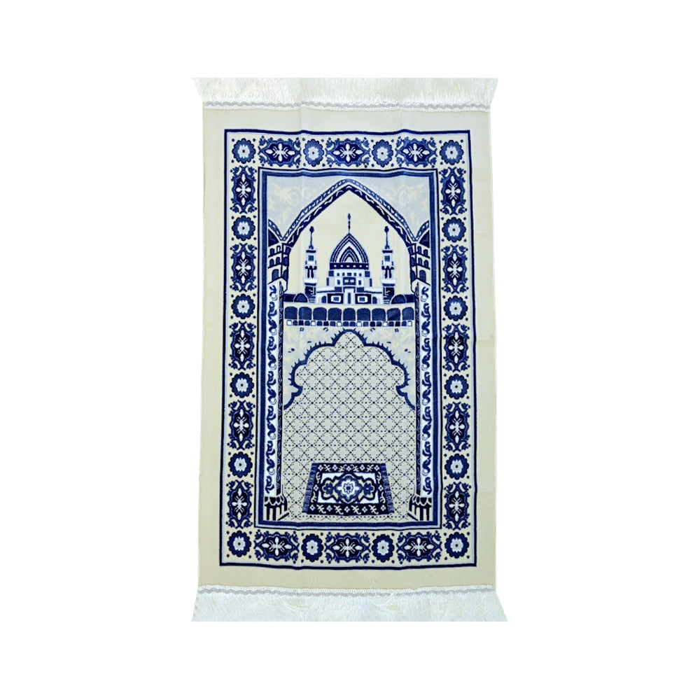 JAYE NAMAZ PRINT VELVET 75X115 IR 35169-12 Default Title - MamasJan Household