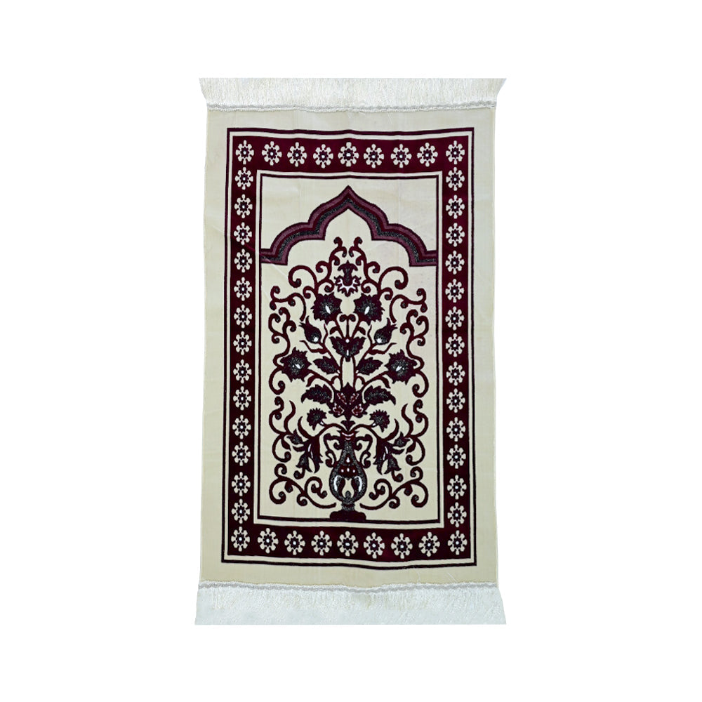 JAYE NAMAZ PRINT VELVET 75X115 IR 35169-22 Default Title - MamasJan Household