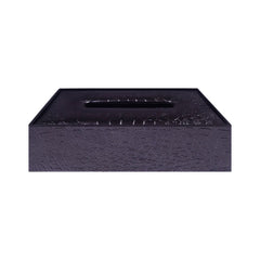 TISSUE BOX LEATHER SHINE LS-10 Default Title - MamasJan Décor