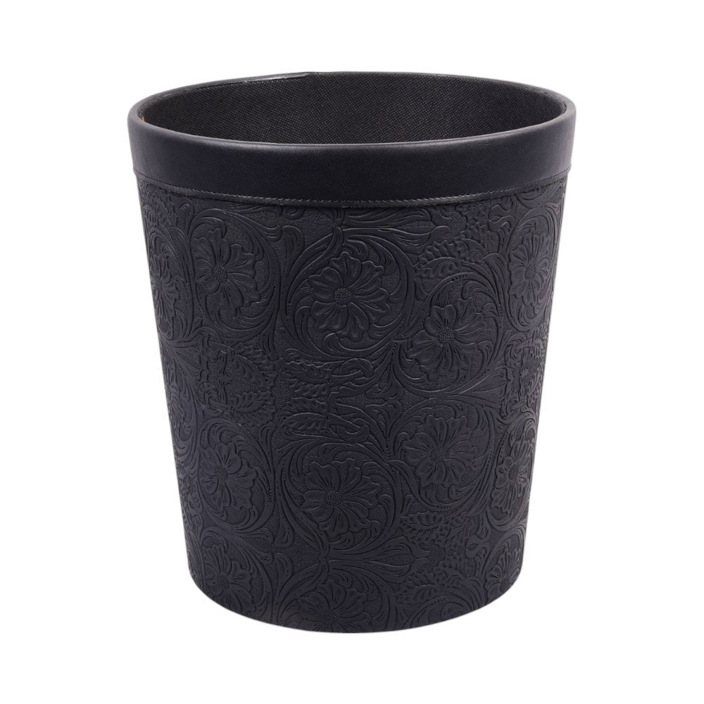 DUSTBIN LEATHER FLORAL Default Title - MamasJan Crockery