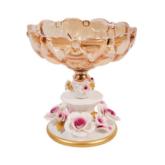 BOWL WITH STAND 1055-3HP Default Title - MamasJan Décor