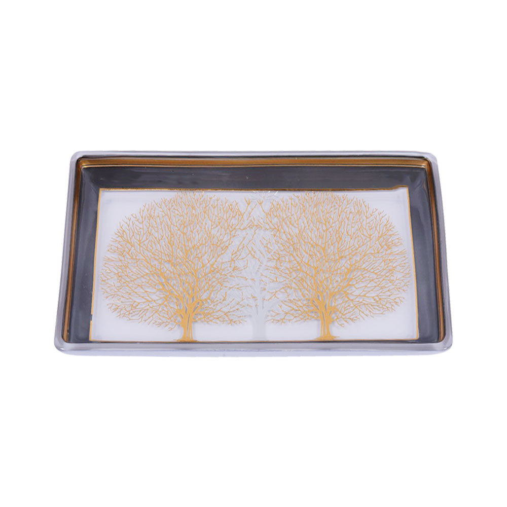 DISH CRYSTAL BRASS IR MS-A163 JS1817A-624 Default Title - MamasJan Décor