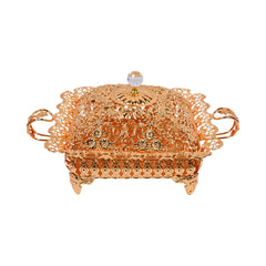 BOWL CANDY GOLDEN IR HY0523L Default Title - MamasJan Decoration