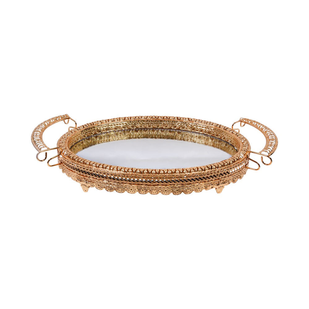 TRAY MIRROR IR HY0507L Default Title - MamasJan Decoration