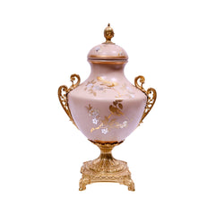BOWL CANDY PORCELAIN BRASS IR H-PJ47-242 JS1801-HBW01 Default Title - MamasJan Décor