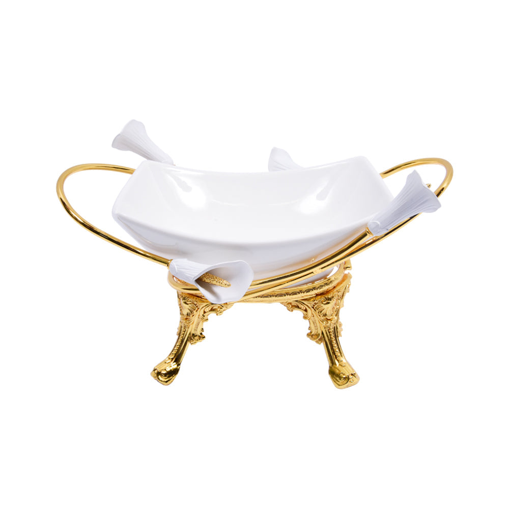 BOWL ORCHID TA2721 Default Title - MamasJan Décor
