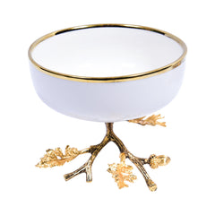 BOWL FRUIT ORCHID WB-1517 Default Title - MamasJan Décor