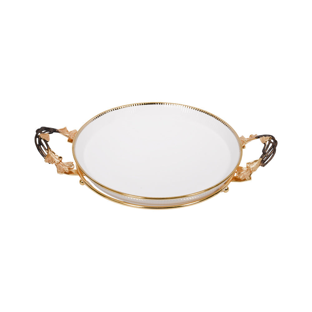 DISH SERVING ORCHID WB-1545 Default Title - MamasJan Décor