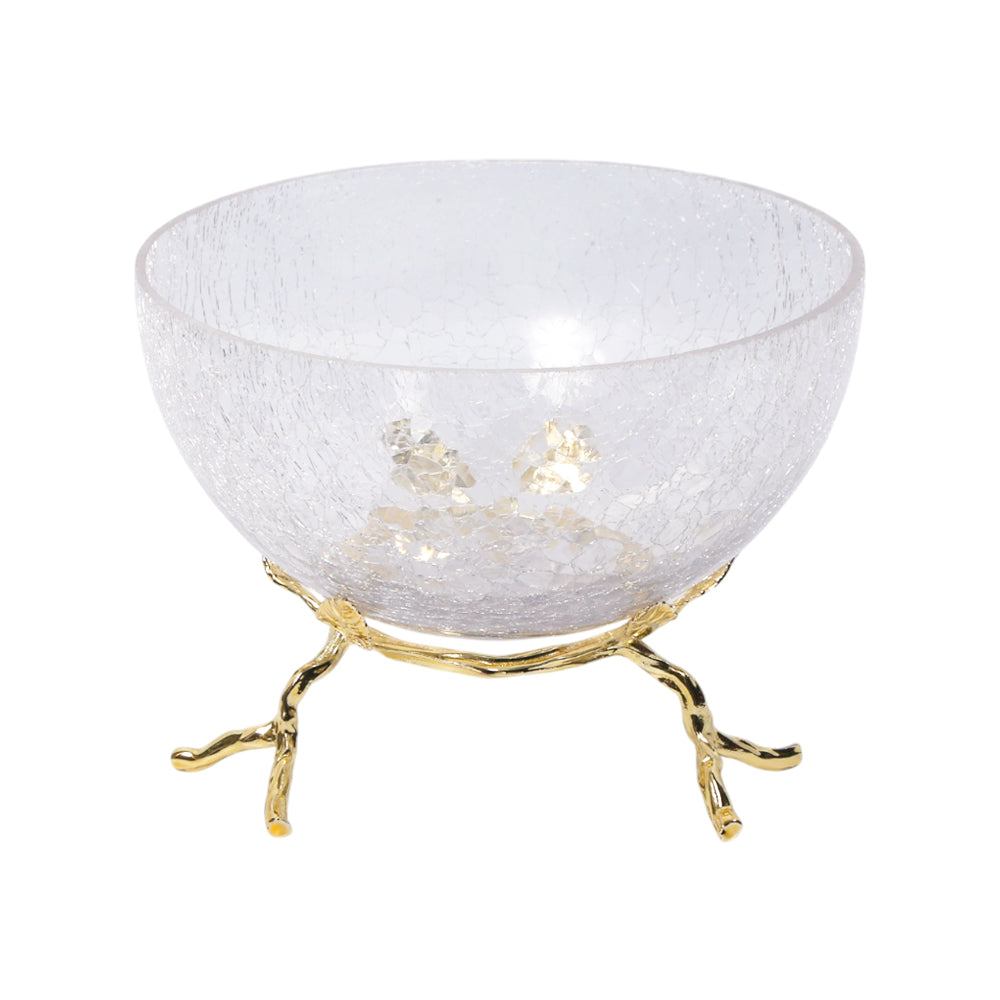 BOWL W-STAND IR C30 Default Title - MamasJan Décor
